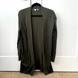 Forest Green Cardigan - GAP - Small